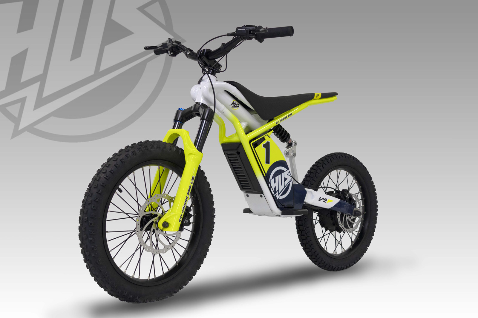 HUS V2 E-Kid sullo sterrato
