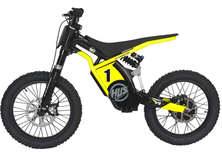 HUS V2 Pro E-Kid vista laterale completa